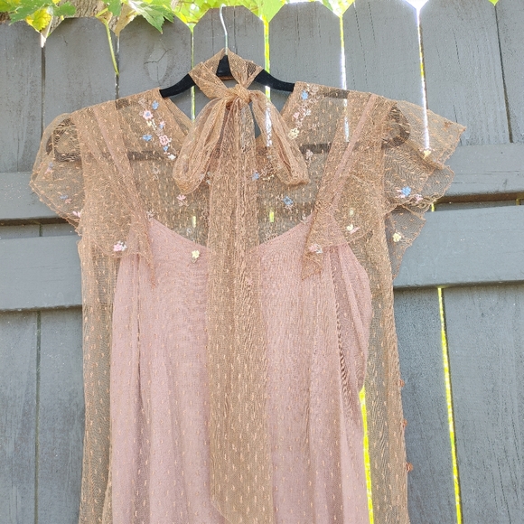 Cottage Core Prairie Dress Size S/M - Picture 5 of 9